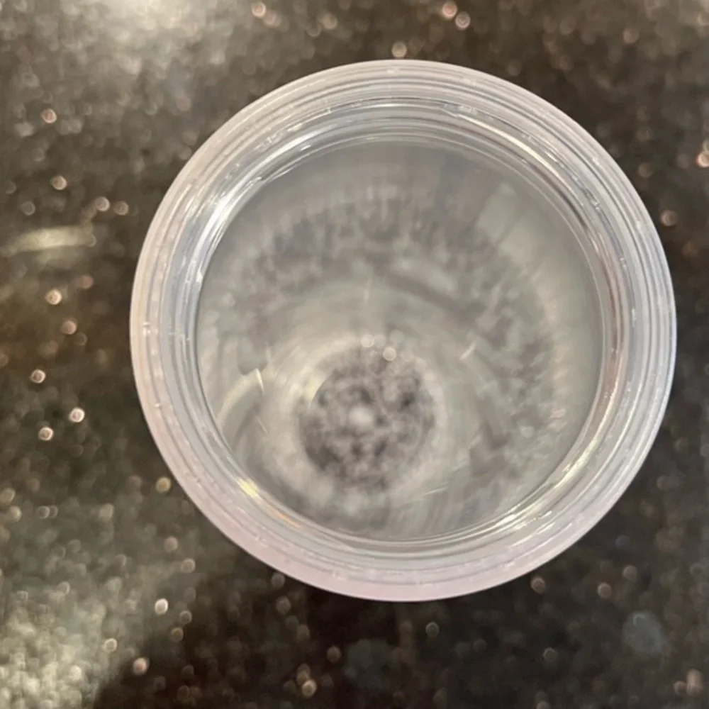 💙Silver and bubbles Starbucks cup